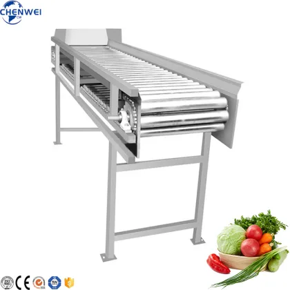 Fruit and Vegetable Sorting Machine - Roller Type Fruit Grading Equipment
