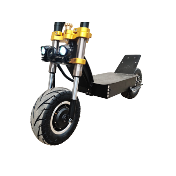 Scooter eléctrico de la rueda grande con el neumático gordo