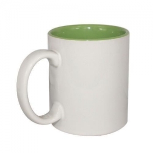 Colored plain milk japanese stoneware mug