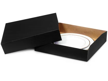 Wholesale custom paper  dinner plate gift box