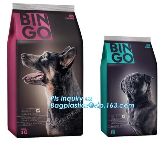 high barrier pet bird food treats stand up bag with clear window, dog treats plastic pet food packaging bag, packaging mineral s