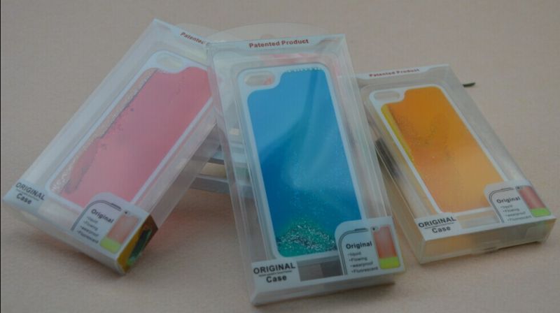 Liquid Wholesale Glowing Waterproof PC Cell Phone Case