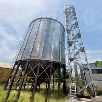 Precision grain dosing silos