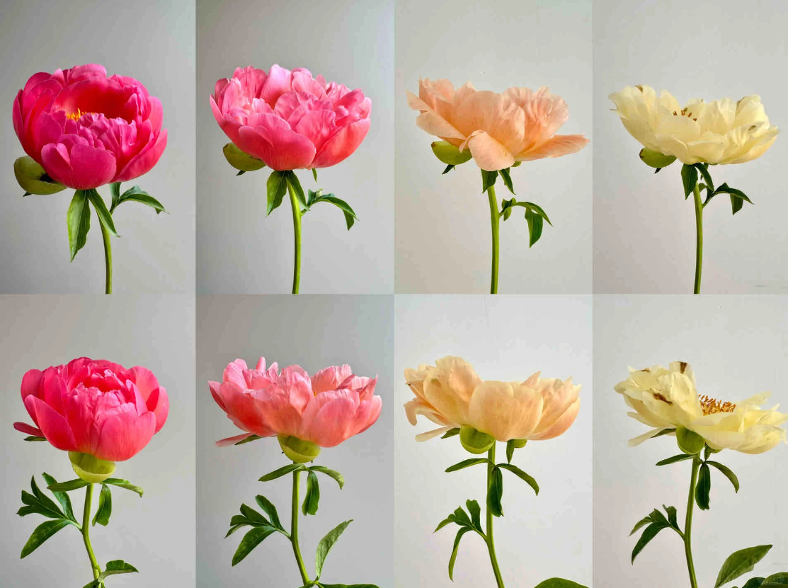 Paeonia Lactiflora Coral Sunset