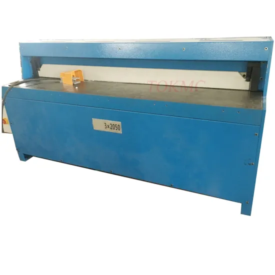 Electric Shearing Machine for Sheet Metal: Q11-3x1250 with 2050mm Cutting Capacity