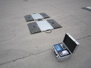 30t Wireless Axle Scales / Portable Weighing Pads AC220V 43