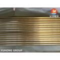 ASTM B111 C44300 Admiralty Copper Alloy Seamless Tube