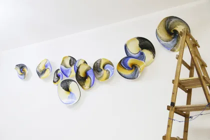 Wholesale Handmade Blown Glass Wall Art: Murano Glass Wall Decor