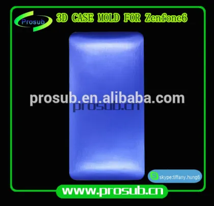 3D sublimation mobile phone case cover plastic injection mould for SFM- ASUS Zenfone6