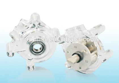 Crystal peristaltic Pump Head