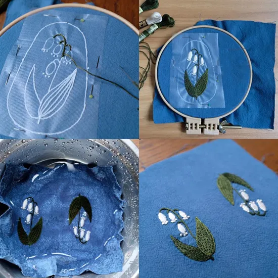 1M Water Soluble Film Transparent Embroidery Stabilizer Sewing Supplies Accessories