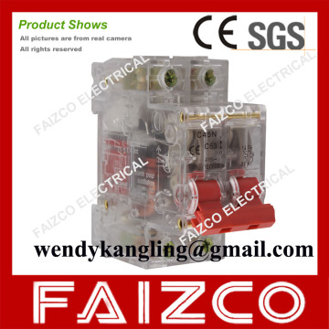 Low voltage mini circuit breaker mcb