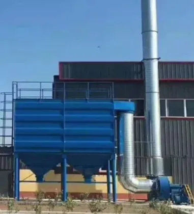 Bin roof dust collector with advanced filtration