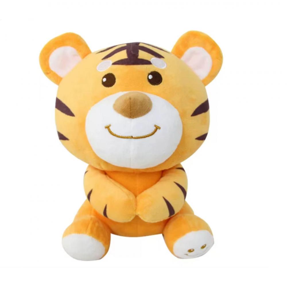 Lucky little tiger stuffed stuffed toy birthday wishes