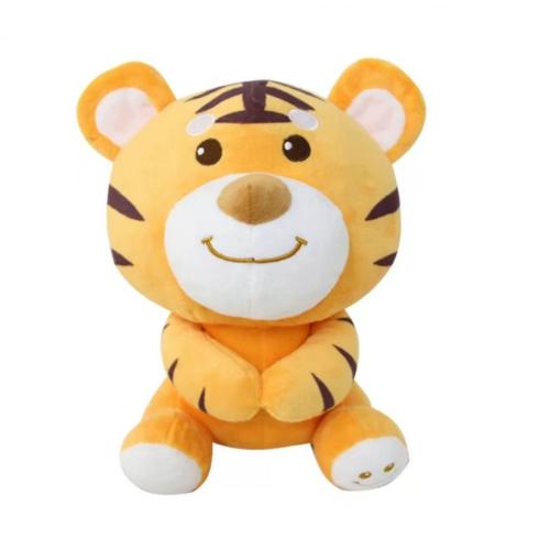 Lucky Little Tiger Impiede Auguri di compleanno giocattolo di peluche