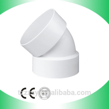 plastic company high pressure ASTM PVC 45dge elbow