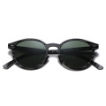 Round Shape Carbon Fiber Shades Sunglasses
