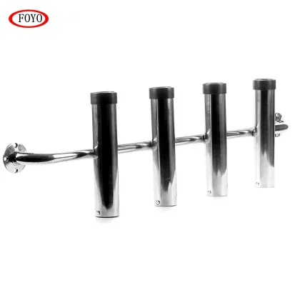 FOYO Brand Fishing Bracket Launcher 4 Rod Rack - Fishing Holder and Rod Rack