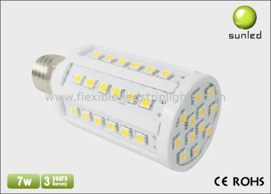 7w 360 Degree 600lm Led Corn Light Bulb For Stage Background, Bookcase