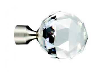 Home Decor Curtain Rod With Crystal Head