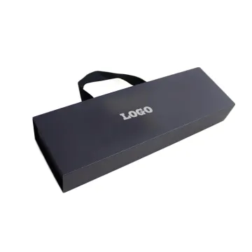 Gift Luxury Collapsible Paper Boxes With Ribbon