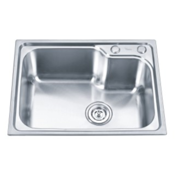 Chậu rửa thanh inox gắn trên cùng