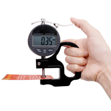 12.7mm Point Measure Digital Micron Thickness Gauge Meter