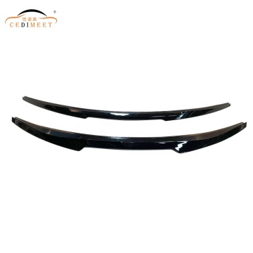 Professional Factory Glossy Black ABS Plastic M4 A Style Rear Boot Lip Spoiler for Corolla