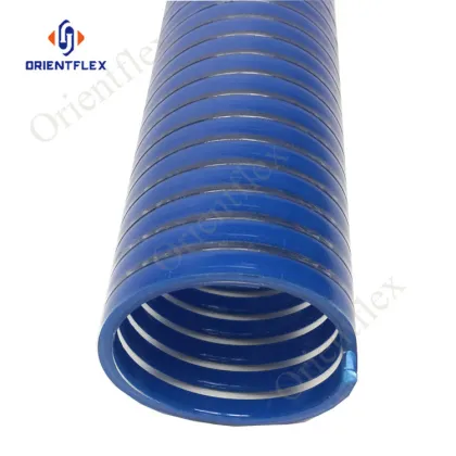 spiral water flow mining suction hose pipe