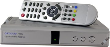 4050c Fta Opticum Satellite Receiver  With Biss Patch, Teletext, Mpeg-2