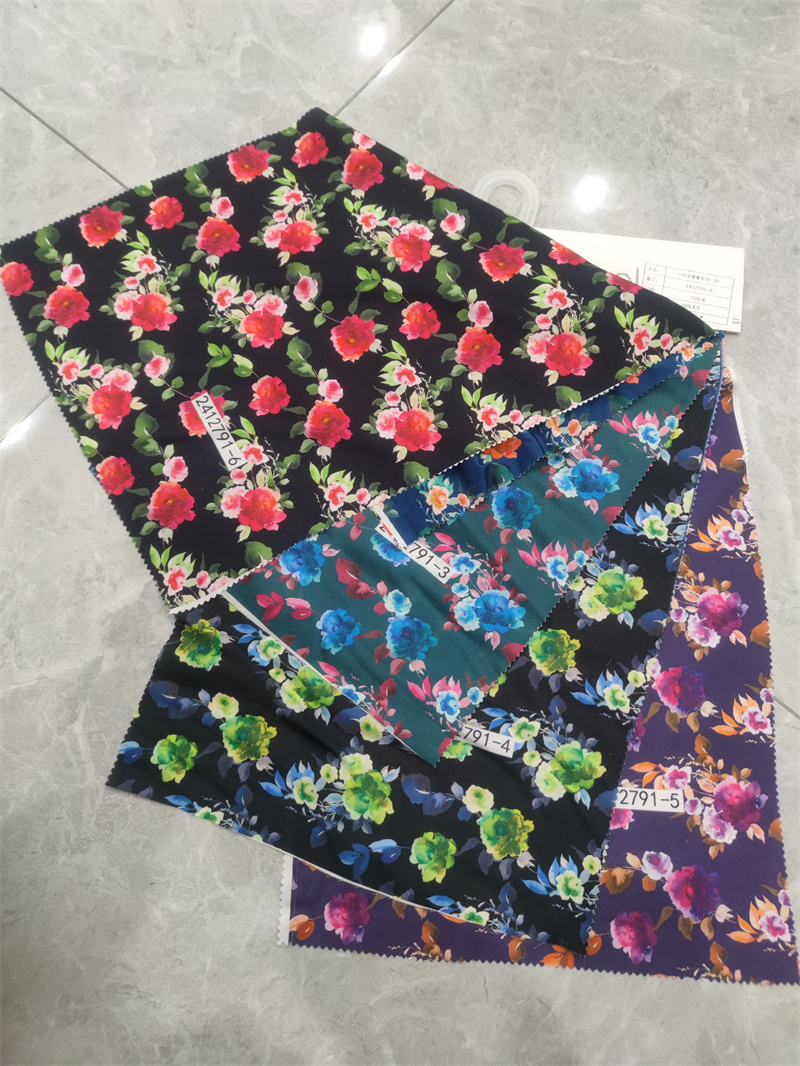 Tessuto stampato acetato imitazione Imitation Acetate Printed Fabric