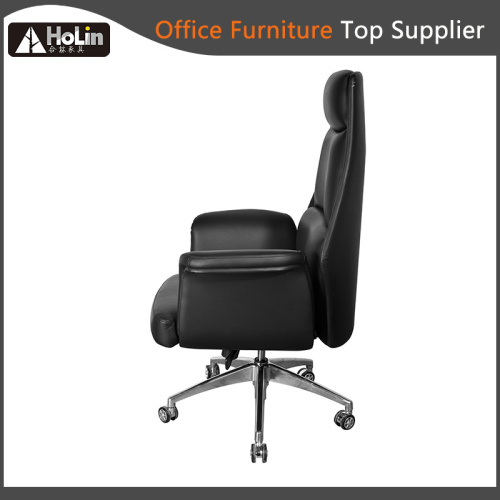 Boss Office Chairs High Back Revolving Elevating PU Leather Office Chair Factory