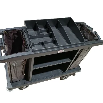 Best Price Battery-Powered Housekeeper Trolley | Hotel Housekeeping Carts