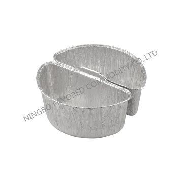 Aluminium foil half size pot pan