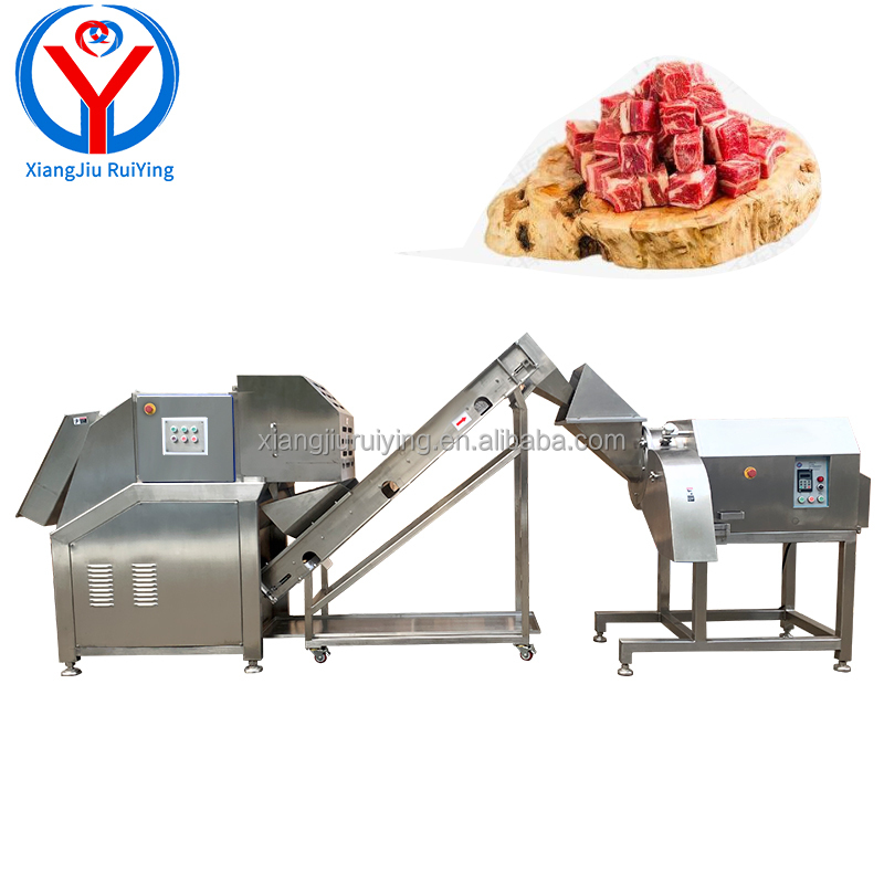 Widely Used Frozen Meat Cutter: Flaker and Block Cutting Machine