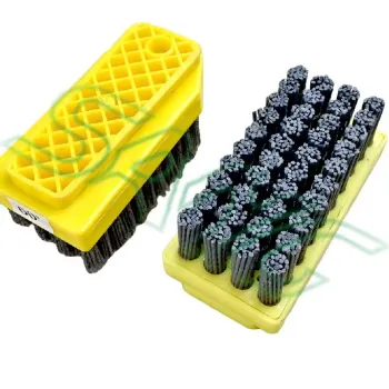 Hot Sell Polishing Granite Marble L140 170 Fickert Type Diamond Abrasive Brush