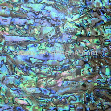 Mother of pearl abalone shell paper