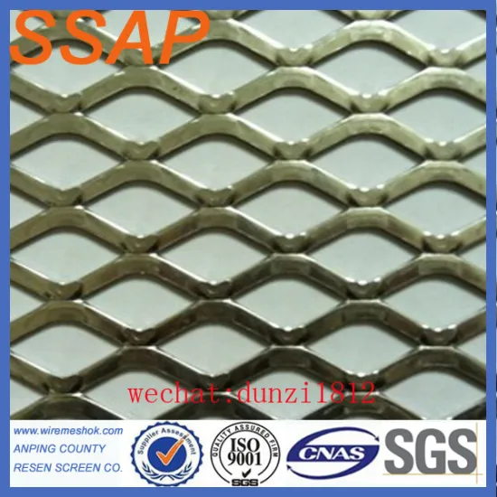 expand steel filter screen