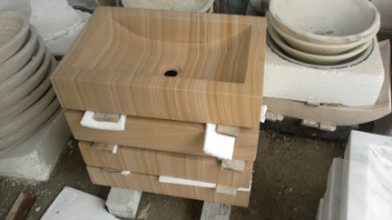 Yellow Sandstone Basin for Kitchen/Bashroom