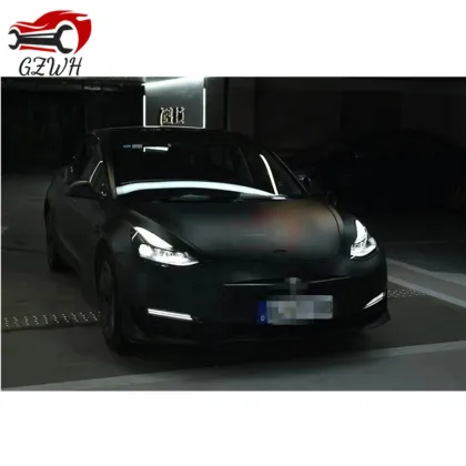 Model 3 modified to Model s front bumper