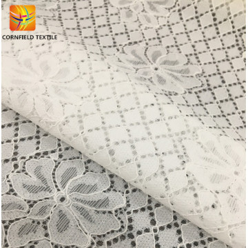 Wonderful air permeable lace fabric for dress making