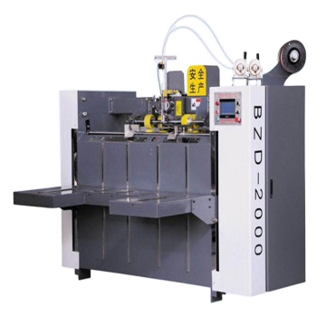 Carton box stapling nail servo stitcher stitching machine