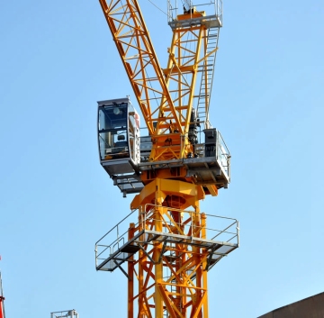 QTD80-6t Luffing Tower Crane
