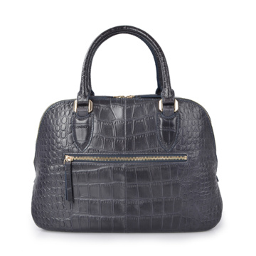 Sac fourre-tout en cuir antique classique gaufré pour femme