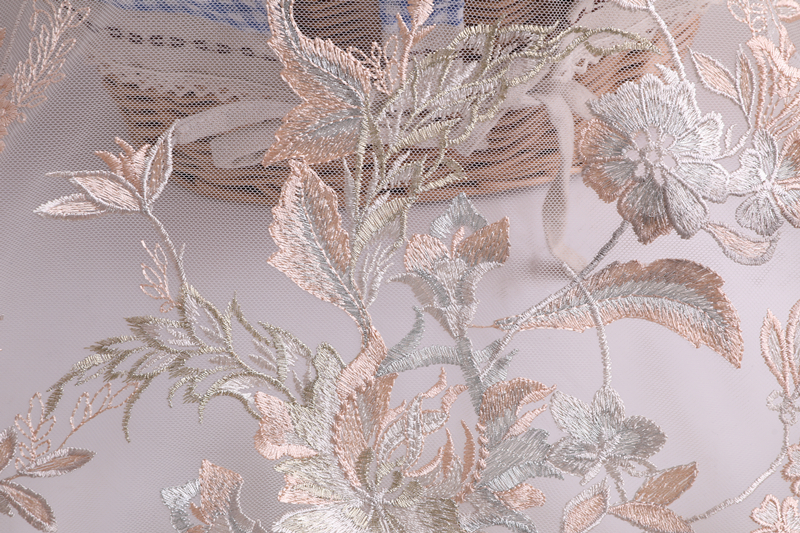 Embroidery On Nylon Korea Mesh