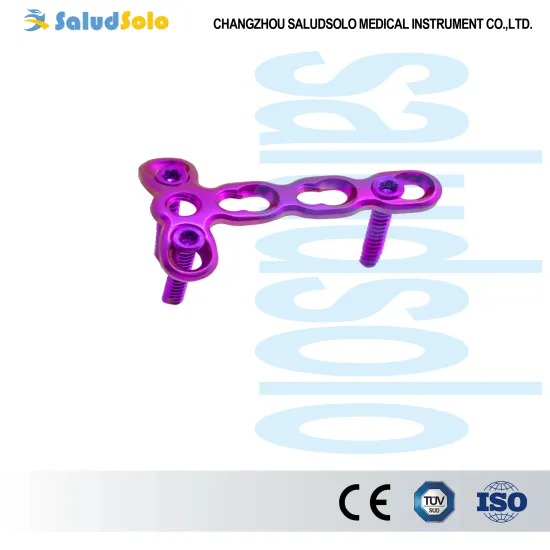 2.0 mm Mini T Locking Plate