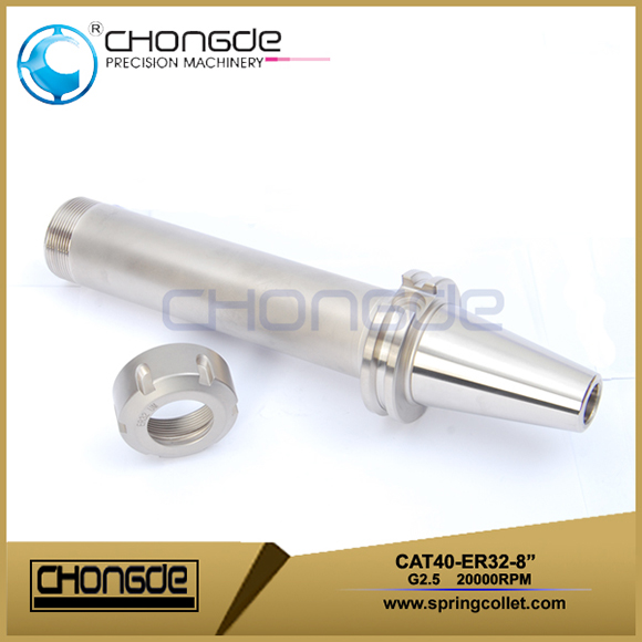 جودة عالية CAT40-ER32-8 &quot;حامل أداة آلة Collet Chuck CNC