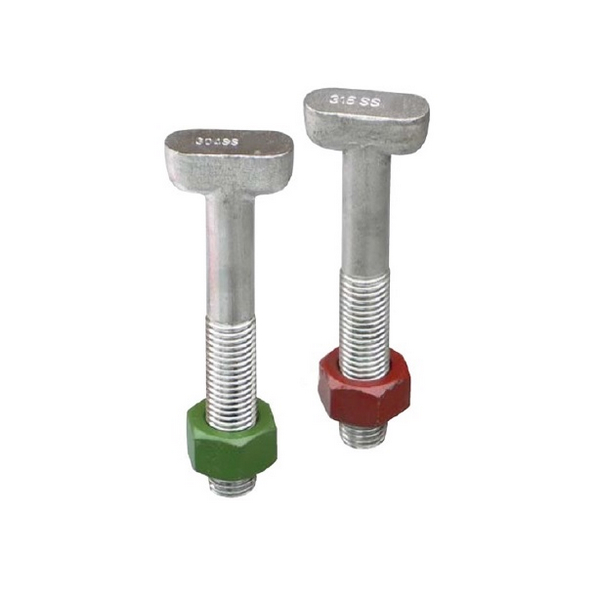 304 316 Stainless Steel MJ T-Head Bolt For Wa