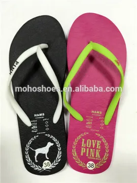 Export OEM brand rubber flipflop beach slipper