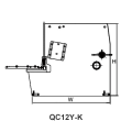 QC12Y/K Series hydraulic CNC swing shearing machine